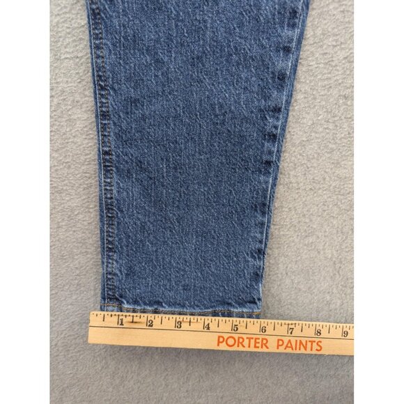 Universal Thread Overalls Womens 8 Blue Denim Bib Adjustable Straps Stretch - Picture 9 of 16